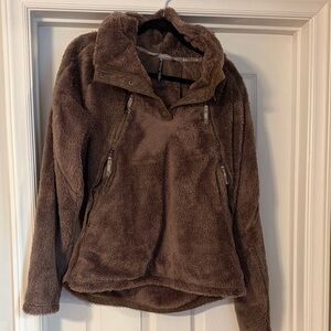 Cozy Brown Fleece Jacket
